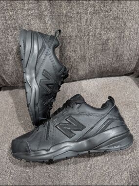 New Balance Womens  All-Black Athletic Sneakers